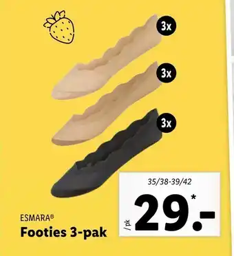 Footies 3-pak