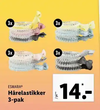 Hårelastikker 3-pak