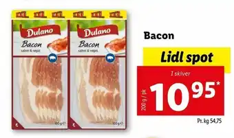 Let-Køb Bacon tilbud