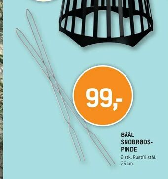 XL-BYG Båål snobrødspinde tilbud