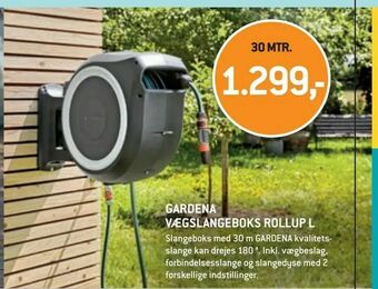 XL-BYG Gardena vægslangeboks rollup l tilbud