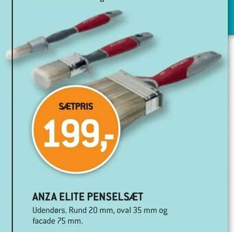 XL-BYG Anza elite penselsæt tilbud