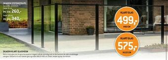 XL-BYG Skagen klart glashegn tilbud