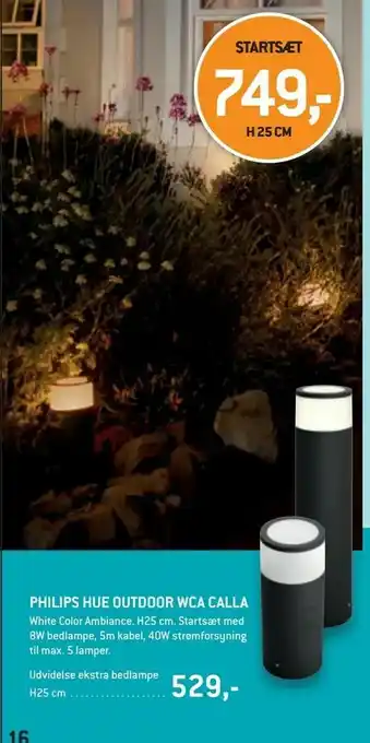 XL-BYG Philips hue outdoor wca calla tilbud