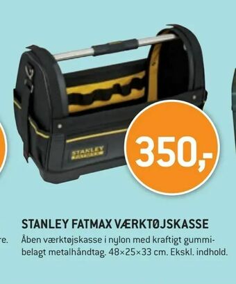 XL-BYG Stanley fatmax værktøjskasse tilbud