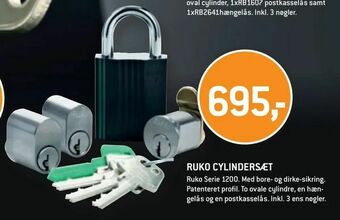 XL-BYG Ruko cylindersæt tilbud