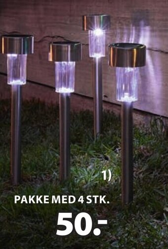 JYSK Alk Solcellelampe tilbud