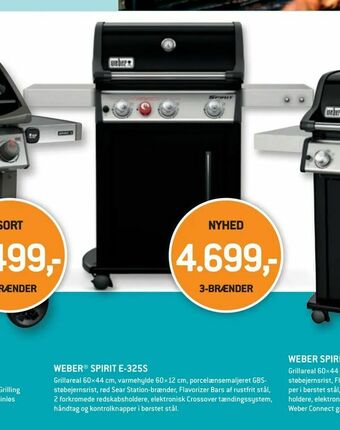 XL-BYG WEBER® SPIRIT E-325S tilbud