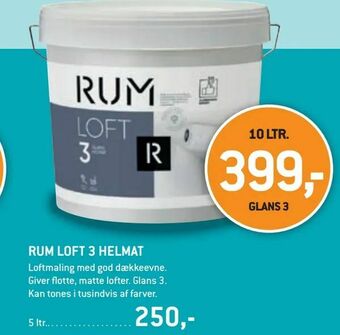 XL-BYG Rum loft 3 helmat tilbud