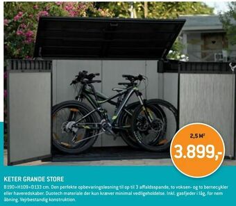 XL-BYG Keter grande store tilbud