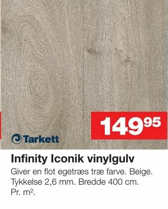 Bauhaus Infinity Iconik vinylgulv tilbud