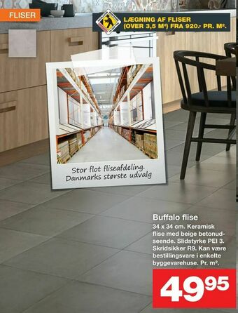 Bauhaus Buffalo flise tilbud