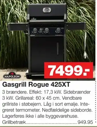 Bauhaus Gasgrill Rogue 425XT tilbud