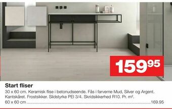 Bauhaus Start fliser tilbud