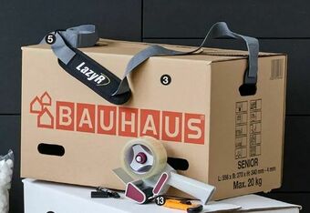 Bauhaus Flyttekasse senior brun 4 mm tilbud
