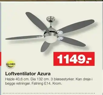Loftventilator Azura