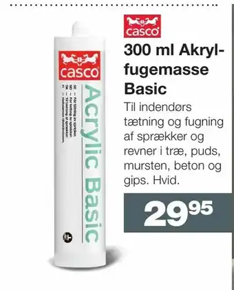 300 ml Akrylfugemasse Basic