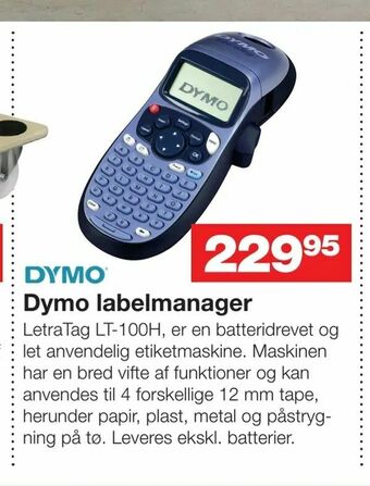 Dymo labelmanager