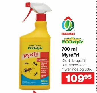 Bauhaus 700 ml MyreFri tilbud