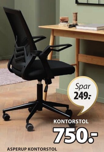 JYSK KONTORSTOL tilbud