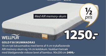 JYSK GOLD F30 SKUMMADRAS tilbud