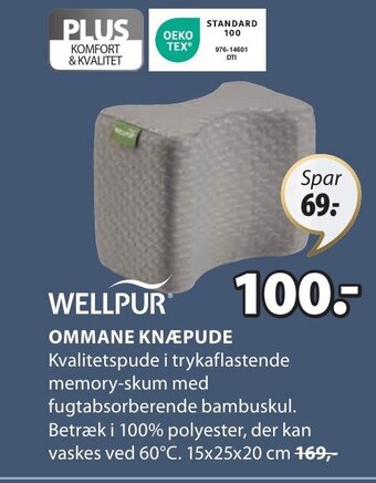 JYSK OMMANE KNÆPUDE tilbud