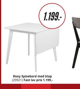 My Home Roxy spisebord med klap tilbud