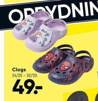 Bilka Clogs tilbud
