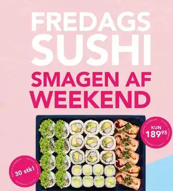 Fredags sushi