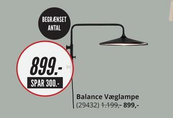 Balance væglampe