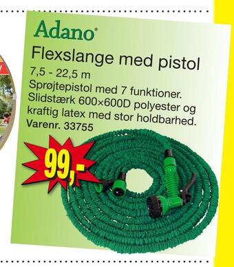 Harald Nyborg Flexslange med pistol tilbud