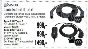 Harald Nyborg Ladekabel til elbil tilbud