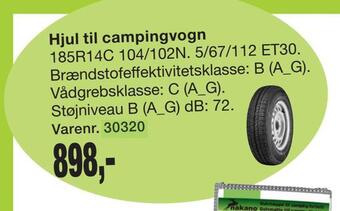 Harald Nyborg Hjul til campingvogn tilbud