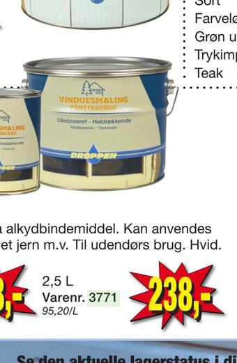 Harald Nyborg Vinduesmaling tilbud