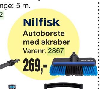Harald Nyborg Autobørste med skraber tilbud