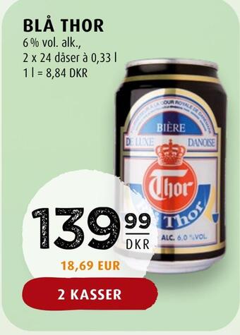 Scandinavian Park Blå thor tilbud