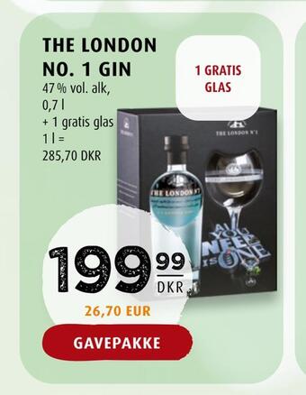 Scandinavian Park The london no. 1 gin tilbud