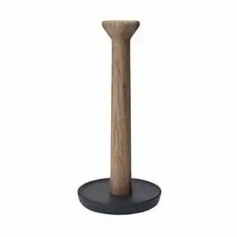 Imerco Morsø køkkenrulleholder - h 30 cm - støbejern/eg - træ/sort tilbud