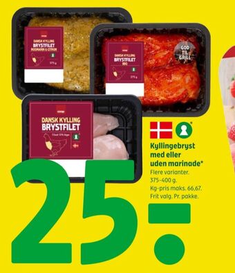 Coop 365 Coop kyllingebrystfilet tilbud