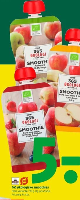 Coop 365 Coop 365 smoothie tilbud