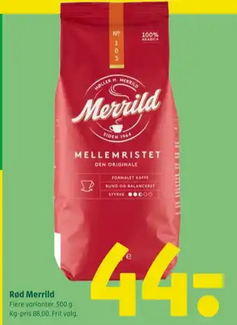 Mellemristet kaffebønner