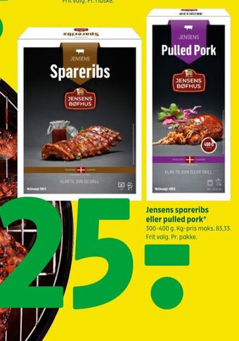 Coop 365 Jensens spareribs tilbud
