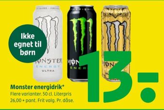 Coop 365 Ultra energidrik tilbud