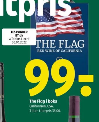 Coop 365 Ukendt californisk rødvin tilbud