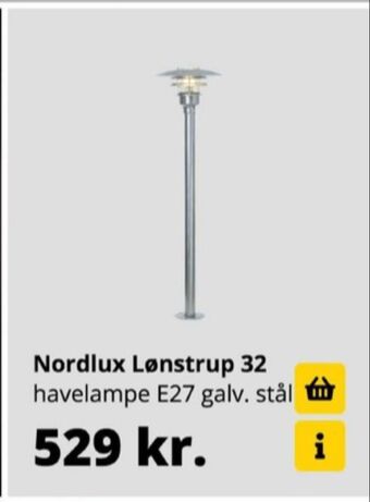 Lønstrup havelampe