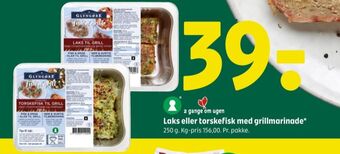 Coop 365 Glyngøre laksefilet tilbud