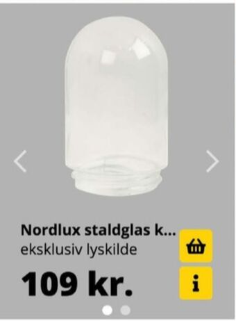 Nordlux lampeskærm