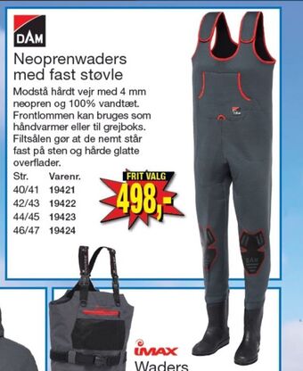 Harald Nyborg Dam waders tilbud