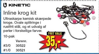Harald Nyborg Kinetic fiskekroge tilbud