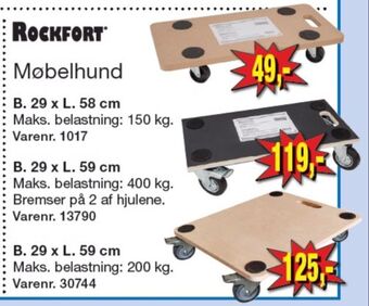 Harald Nyborg Rockfort møbelhund tilbud